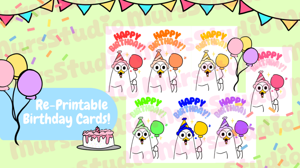 Etsy- Birthday Cards